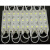 led模组点灯505057305054带胶贴片发光字工程款控制灯串 5054 白 5054 白光高亮 3灯防水 款 其它 其它