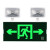 新国标消防应急灯标志灯充电指示灯LED照明双头灯一体楼层应急疏 安全出口