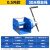 重型手摇绞盘双向自锁式绞车手动小吊机钢丝绳卷扬机起重器牵引机 0.5吨30米