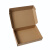 上柯 W1577 E瓦空白纸盒飞机盒特硬包装箱纸盒 W13#240*120*40mm（1个）