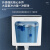 波洛克（Pollock）卫生间蹲便器马桶水箱 BLK-SX01 卫生间水箱厕所配件节水大冲力 按键双档卫浴速冲水箱