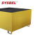 西斯贝尔/SYSBEL SPM112 IBC桶钢制盛漏托盘 黄色托盘，黑色玻璃钢格栅 1个