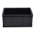 冰禹 BY-3036 黑色防静电周转箱塑料收纳箱 电子元件盒 物料盒零件盒 620*430*155无盖