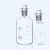 溶解氧瓶250ml 污水瓶 玻璃污水瓶培养瓶 水样瓶 具塞瓶500ml2F1000ml 蜀牛透明1000ml