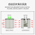 洁乐美（cleanle）GY-60FCEX气动反吹防爆工业吸尘器自动清灰式化工金属屑粉末吸尘机