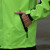 全燕（Q QUANYAN）雨衣雨裤套装男女电动摩托车雨衣双层分体式成人水衣骑行外卖雨服 绿搭黑-双帽檐可拆卸 XXXL