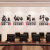 谋福 亚克力3d立体墙贴 励志文字标语 办公室自粘装饰字 坚持（80*80）cm