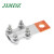 铜铝梅花线夹 螺栓型过渡线夹高压夹JTL型设备输配电钎焊电线夹头 JL铝接线夹-500A 1只