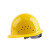 诺瑞斯安安全帽 新国标玻璃钢黄色 可定制 工地施工建筑工程
