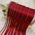 红色丝带 涤纶缎带礼品包装彩带节庆红丝带红绸带 25mm*100y