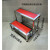 普力捷（PULIJIE）工业不锈钢台阶凳加高2层脚踏凳登高仓库凳 红色2层45*60*50厘米