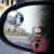 宝吉睿点越汽车后视镜倒车镜去盲点辅助镜小圆镜可调节360旋转凸面镜防 【边框-黑色】后视镜两个装 特斯拉ModelY/3/小鹏G6 G9 P7 P5