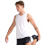 2XU Aero系列运动背心 超轻吸汗修身速干衣跑步训练健身服无袖运动服 白色 L