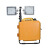 劲荣（JINRONG）SFW7020-A 2*50W 多功能升降工作灯（计价单位：台）黄色