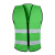 反光背心 可印字反光衣马甲反光带建筑工地施工环卫外套年检 绿色