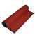科尔尚 双条纹PVC吸水防滑地垫 KS90（长1米的价钱） 深红色幅宽90cm