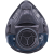 SHIGEMATSU日本进口重松TW01SC黑色防尘防毒面具电焊打磨喷漆氨气化工防工业粉尘面罩多款 TW01SC+T2芯 S码（小号） TW01SC（黑色）