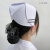 雨妃 护士专用发夹女白色一字夹BB夹刘海边夹对夹护士帽固定夹子饰品 护士夹-黑色6只装(加宽)