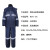 分体雨衣 防暴雨专用 反光条雨衣雨裤 藏青色 M(N211-2A)
