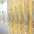 1GSHOP 定制窗帘欧式轻奢遮光客厅卧室成品提花绣花布成品落地窗纱 金丝绣花窗帘 宽1.5米高2.7米