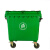 星工（XINGGONG） 大号户外环垃圾车手推清洁车移动垃圾箱定制 1100L升塑料垃圾桶