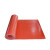 BERM 高压绝缘地垫 配电房安全绝缘橡胶垫 红色光面平面 (1*5m)/卷 RJ 黑色 10KV 5mm平面 (1*10m)/卷