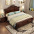 宜眠坊 床主卧1.8米*2米双人床1.5米美式实木床公主床TXG-620框架床+垫
