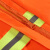 久臻 9602 反光雨衣 环卫工消防分体雨衣雨裤套装 橙色  M-165