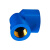 联塑（LESSO）铜内丝异径弯头(PVC-U给水配件)蓝色 dn32XRC1/2＂