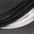 蓓尔蓝 WZD0016 齿形护线套自由绝缘保护套活用护线齿出线孔保护带 KG-024黑色10米