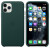 Apple 苹果原装iPhone11 Pro皮革手机壳/保护套 苹果11Pro保护壳 松林绿色