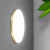 金雨莱 超亮金色-超薄-24W-白光 LED三防吸顶灯圆形过道灯JYL-D23W