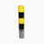 月桐（yuetong）高亮度反光膜警示柱路桩 DYT-Y0162 114×1200mm 壁厚1.5mm 地埋式 黑黄 1根