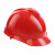 小金刚 工地安全帽 ABS材质防砸抗冲击工地工程建筑电力施工 VPULS透气款 红色