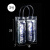 透明手提袋pvc礼品袋小加厚塑料礼物包装袋网红手拎袋子定制 高25*长18*宽7cm 100个