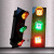 定制适用起重机行车LED滑触线指示灯三色警示灯220v380v三相电源信号灯HXC HXC-T/20快速安装款