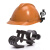 适用于安全帽夹消防员 电筒侧灯 夹扣 手电筒卡扣 消防头盔 头灯 粘B(30-42毫米)
