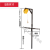 ONEVAN空调外机安装吊装高空安装专用吊架支架吊机手摇绞盘升降工具 1-5匹支架+手摇绞盘20米