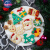 仙妮贝儿（Shaniabelle） 圣诞节翻糖模具卡通姜饼人圣诞袜自制糖霜饼干蛋糕装饰磨具 圣诞快乐英文款