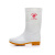 谋福CNMF白色卫生鞋靴 耐油耐酸碱劳保防护雨鞋水鞋雨靴水靴 （中筒靴38码 ）186