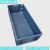 1.4米超长灯管箱EU塑料周转箱塑胶箱长物料收纳过渡养龟箱 带孔4922箱900*400*230 蓝色
