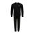 ARMANI女士百搭秋季黑色棉质运动服套装6HTV72JU6Z奢饰品潮牌 黑色 欧码L
