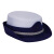 初构想（CHUGOUXIANG）适用于消防演出男大檐帽女卷檐帽火焰蓝大盖帽白色平顶通用帽子可 女指员 57