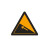希万辉 道路三角警示反光牌交通标志牌三角乡村道路警示牌 前方施工厚度 1.2mm