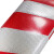 麦锐欧 雪糕桶安全警示锥 橡胶路锥三角锥桶 交通锥形桶 反光锥路障锥 圆锥高68cm红白