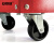 安赛瑞 三层工具车 77×35.5×70cm  承重200kg 红色26237