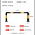 车位防撞护栏U型钢管护栏道路厚安全隔离防护栏加油站黄黑反光警 76*1000*600*1.5mm U型钢管护栏送安装螺丝
