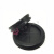 丹斯提尼黑色双面护线圈圆形出线环机箱橡胶圈橡皮圈防尘过线圈密封圈 板开孔22(50只)
