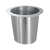 圆形304不锈钢垃圾桶镂空翻盖 方形嵌入式洗手间厨房台面盖子 圆盖内径 180mm