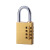 铜制小密码挂锁储物柜行李箱抽屉健身房可用4位拉杆箱密码锁 M-384白盒